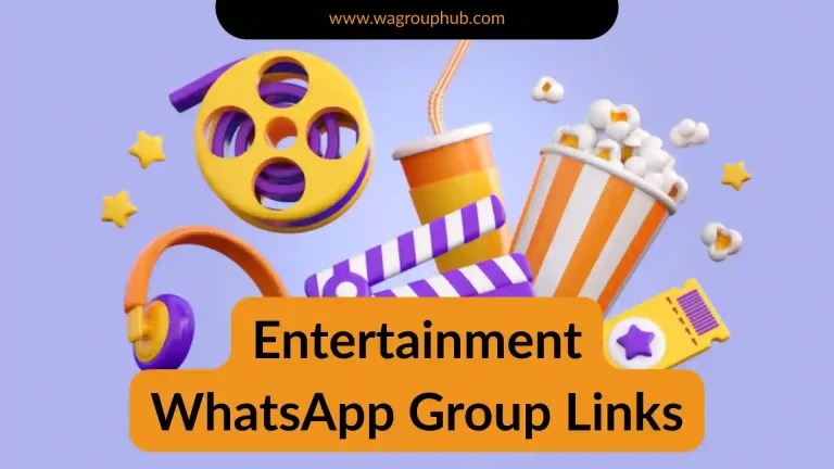 Entertainment WhatsApp Group Links