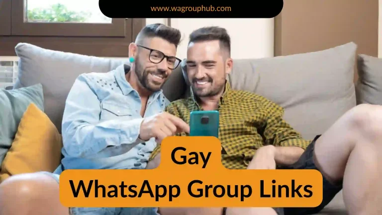Gay WhatsApp Group Links