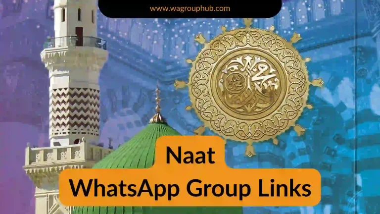 Naat WhatsApp Group Links