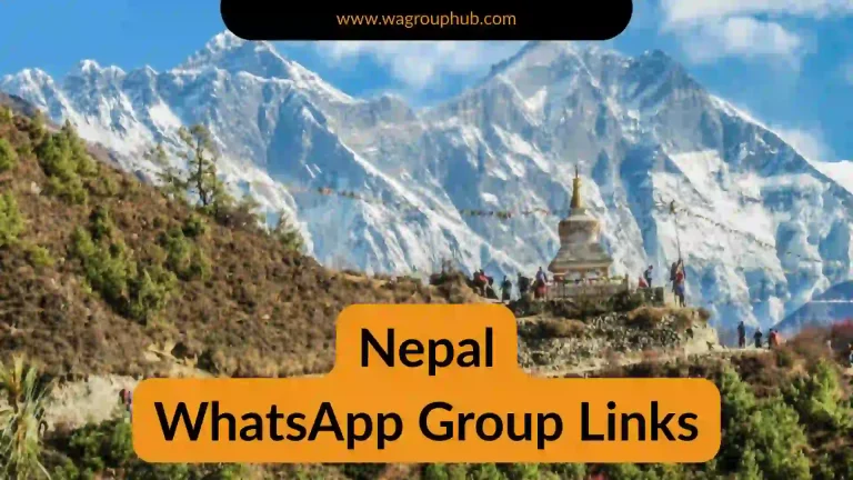 Nepal WhatsApp Group Links