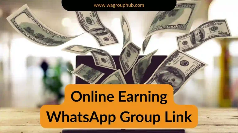 Online Earning WhatsApp Group Links