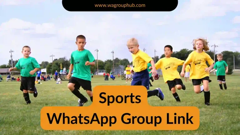 Sports WhatsApp Group Links