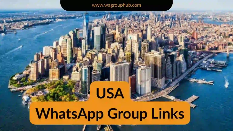 USA WhatsApp Group links